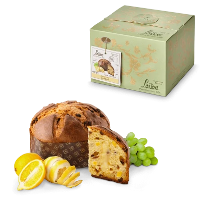 Loison – Panettone BAROCCO – Lămâie 600g